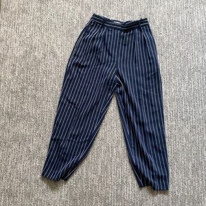 Babaton crop loose fit dress pants